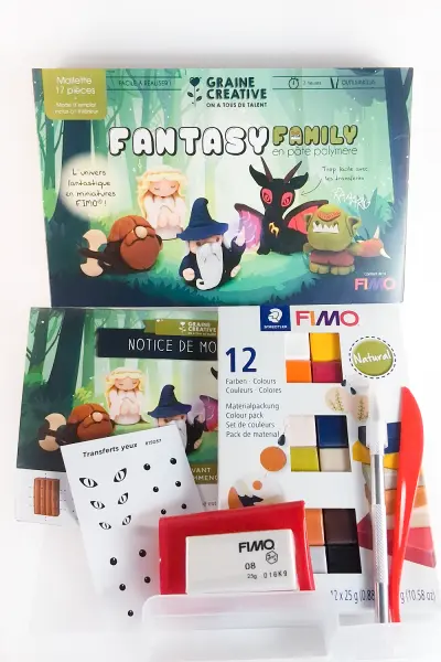 Figurakészítő DIY szett ‘Fantasy Family’ | Graine Créative