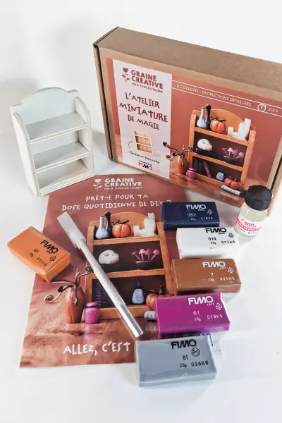 Miniatűr DIY szett ‘Boszorkány műhely’ | Graine Créative