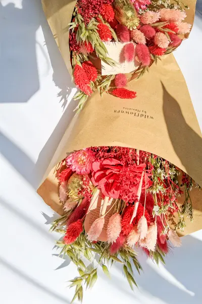 Szárított virágcsokor 'Red Allure' | Floriëtte